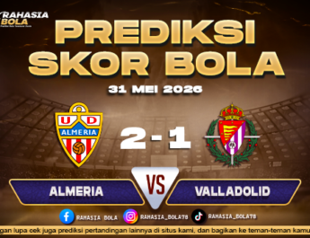 Almeria vs Valladolid 31 Mei 2026 Skor Bola Akurat