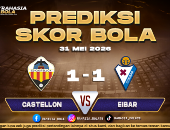 Live Score Castellon vs Eibar 31 Mei 2026