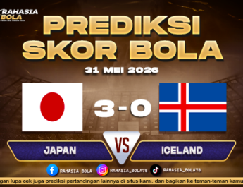 Prediksi Skor Japan vs Iceland 31 Mei 2026 H2H dan Line Up