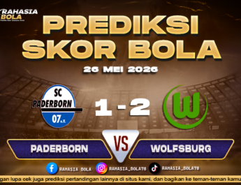 Paderborn vs Wolfsburg 26 Mei 2026 Skor Akurat