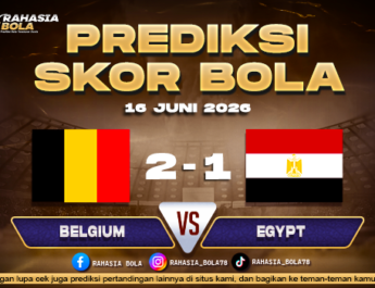 Prediksi Skor Belgium vs Egypt 16 Juni 2026