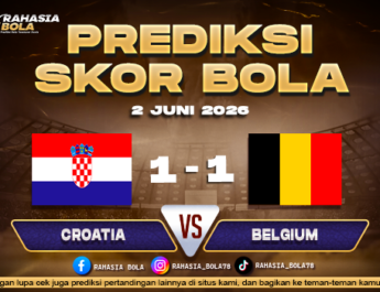 Prediksi Bola Croatia vs Belgium 2 Juni 2026 H2H