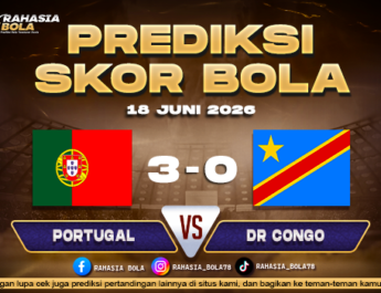 Prediksi Bola Portugal vs DR Congo 18 Juni Akurat