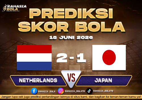 Prediksi Skor Belanda vs Japan Piala Dunia 2026