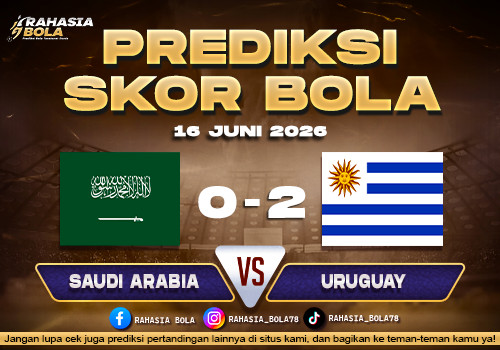 Prediksi Bola Saudi Arabia vs Uruguay 16 Juni