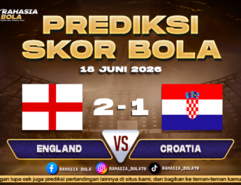 Prediksi Skor England vs Croatia 18 Juni Hari ini