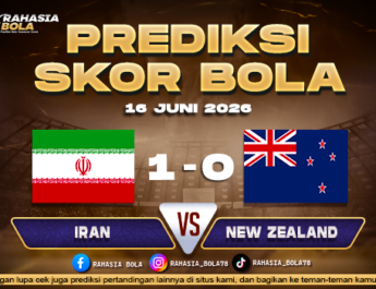 Prediksi Skor Iran vs New Zealand 16 Juni 2026