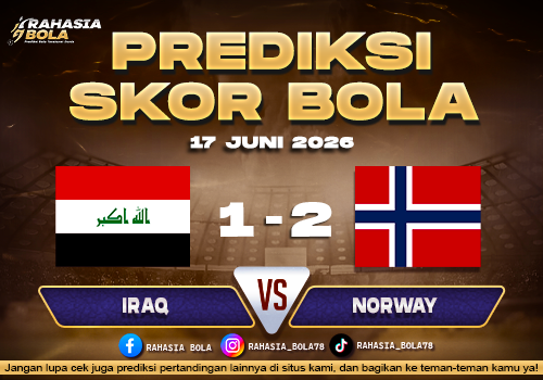 Prediksi Skor Iraq vs Norway 17 Juni 2026