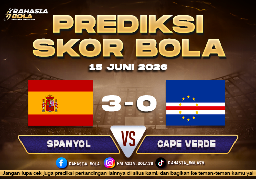 Prediksi Spanyol vs Cape Verde Piala Dunia 2026