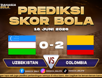 Prediksi Skor Uzbekistan vs Colombia 18 Juni 2026